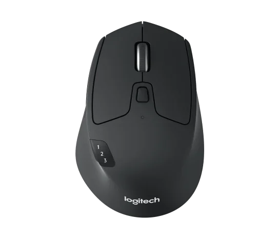 Logitech M720 Triathlon Multi-Device Bluetooth Wireless Mouse - Image 1