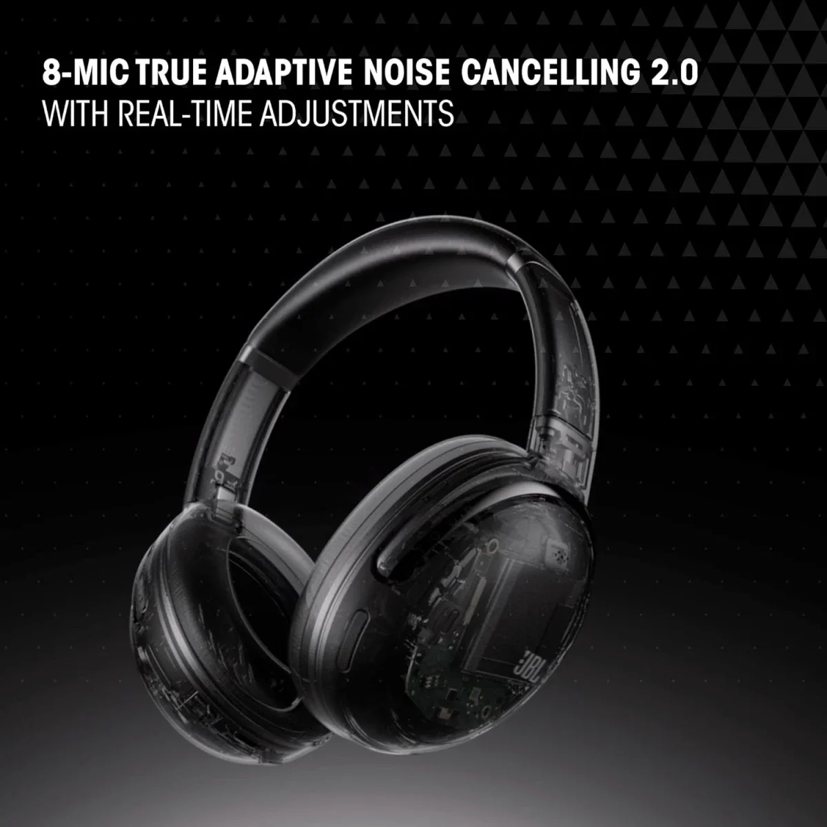JBL Tour One M3 Smart Tx Wireless Over-Ear Noise Cancelling Headphones Blue - Thumbnail 6