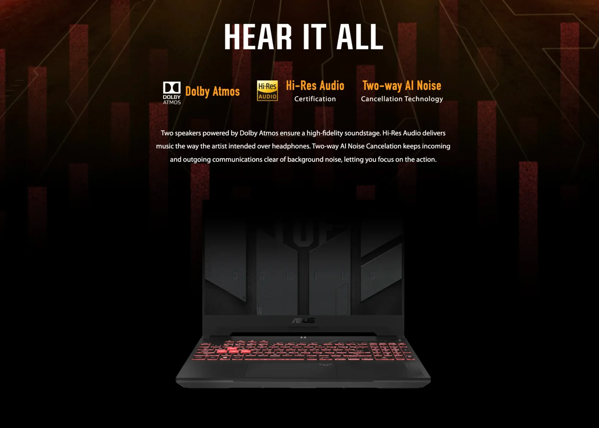 Asus TUF Gaming A16 FA608UM 16.0-inch WUXGA 165Hz Gaming Laptop Ryzen 7 260 RTX 5060 16GB RAM 512GB SSD Jaeger Gray - Thumbnail 16
