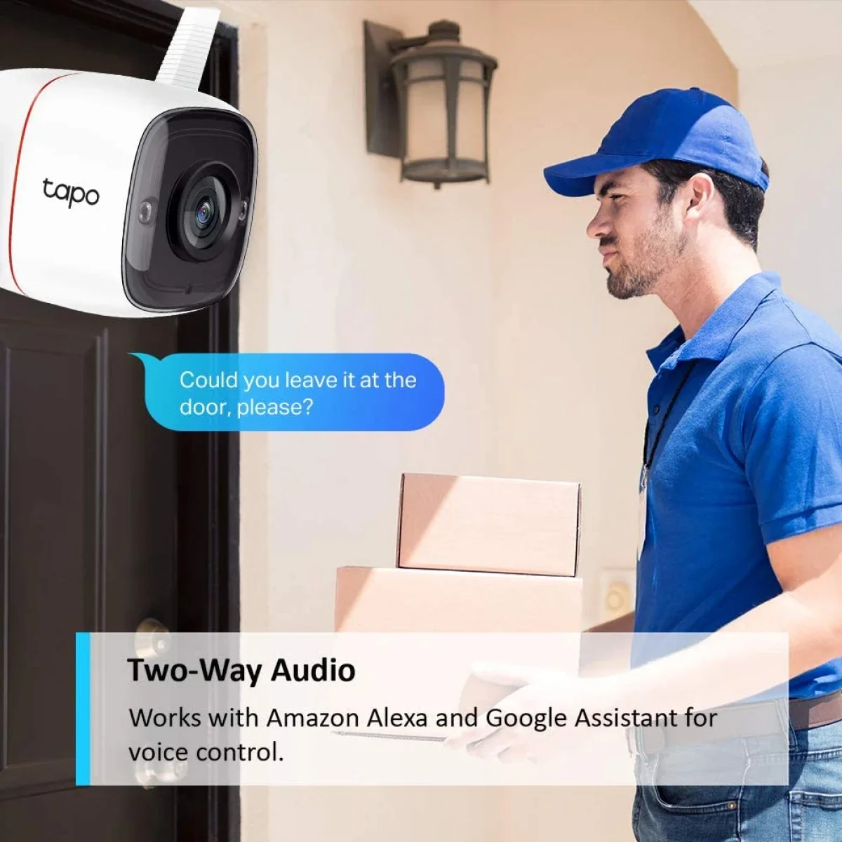 كاميرا مراقبة خارجية TP-LINK Tapo C310 Wi-Fi مع صفارة إنذار ورؤية ليلية - Image 6