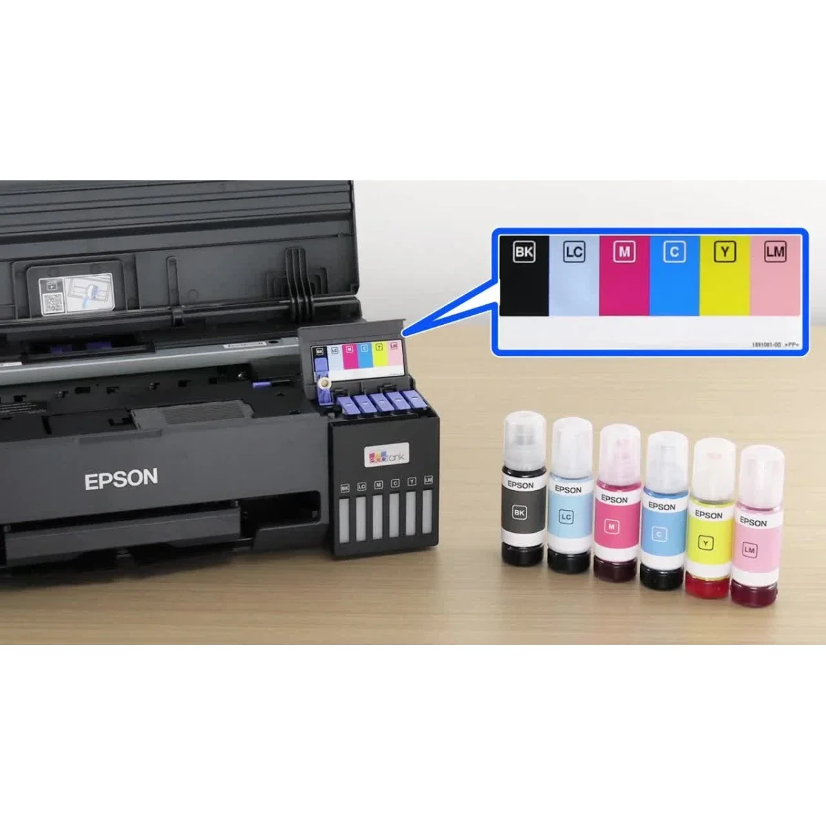 EPSON EcoTank L18050 Inkjet Printer A3+ Borderless Photo Printing Wi-Fi Direct Black - Image 4