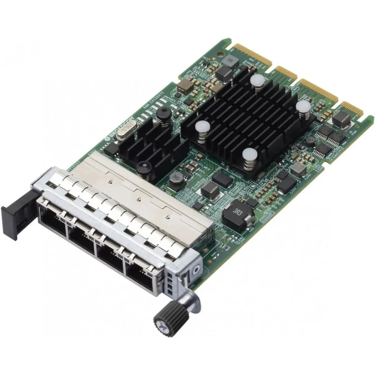 محول إيثرنت Lenovo ThinkSystem Broadcom 5719 بسرعة 1GbE و4 منافذ RJ45 OCP 4XC7A08235