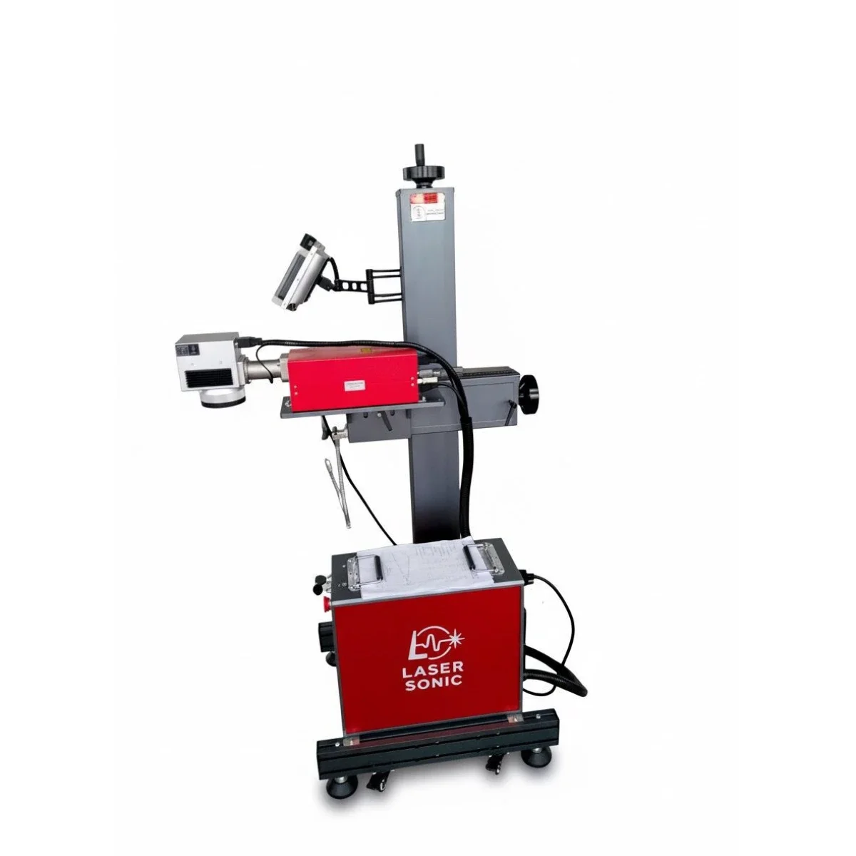 ماكينة وسم بالليزر Laser Sonic LS-40CS CO₂ بقدرة 40 واط طيران، 110 × 110 مم
