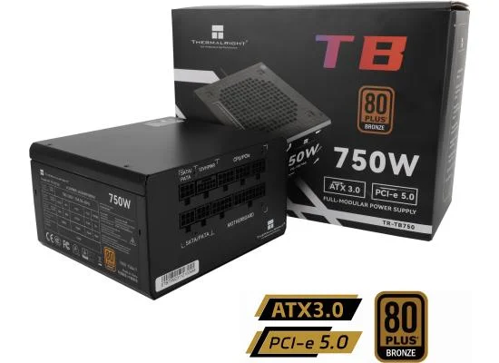 Thermalright TB-750 750W 80 Plus Bronze ATX 3.1 Power Supply - Image 3