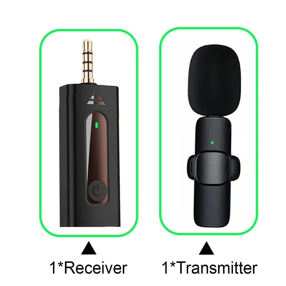 K35 Wireless Lavalier Microphone for 3.5mm Devices - Image 3