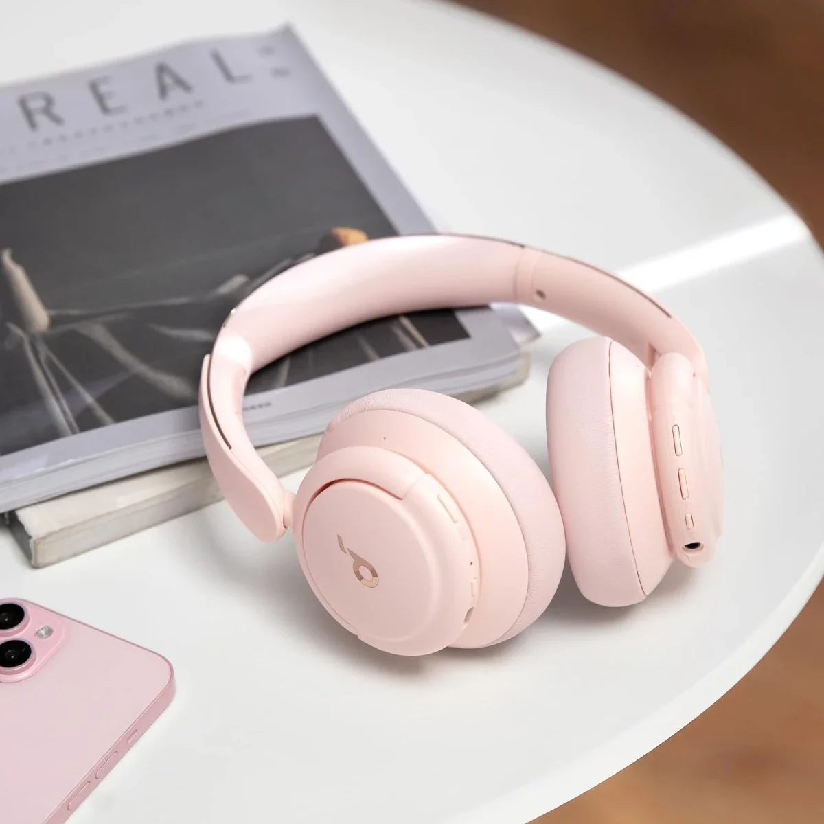 Anker Soundcore Life Q30 Hybrid ANC Bluetooth Headphones Pink - Thumbnail 8