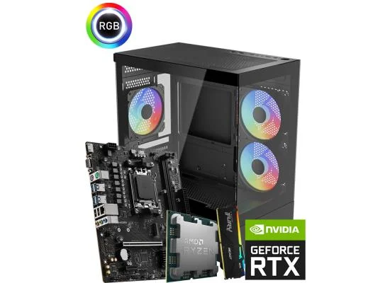 AMD Ryzen 5 7600 Custom Gaming PC with RTX 5060 Ti 8GB, 16GB RAM & 500GB NVMe SSD - Image 2