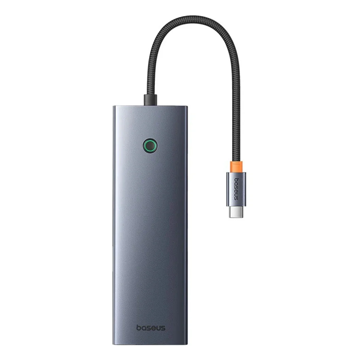 محطة إرساء وموزع USB-C Baseus UltraJoy Series 10 منافذ مع HDMI وVGA و3x USB 3.0 وPD وRJ45 وSD/TF - Space Gray - Image 2