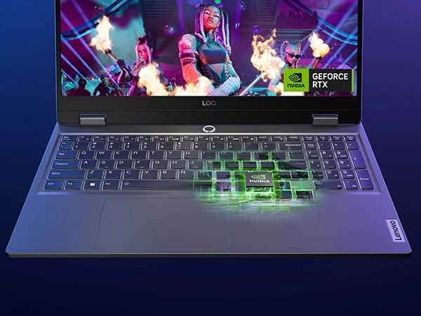 Lenovo LOQ 15IRX9 Gaming Laptop 15.6-inch FHD IPS 144Hz Core i5-13450HX RTX 4050 512GB SSD 16GB RAM Luna Grey - Thumbnail 18