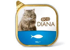 طعام رطب Eco Diana بنكهة اللحم البقري 100 غرام - Thumbnail 3