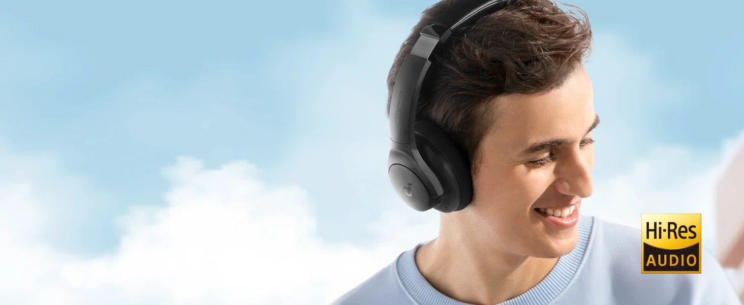 سماعات Anker Soundcore Q20i لاسلكية بعزل ضوضاء هجين نشط، أبيض - Thumbnail 13