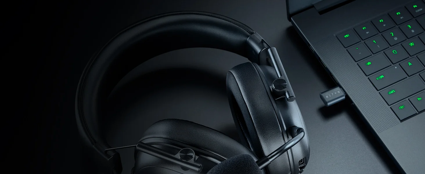 Razer BlackShark V3 X HyperSpeed Wireless Gaming Headset, 50mm Drivers, 70Hr Battery, Black - Thumbnail 14