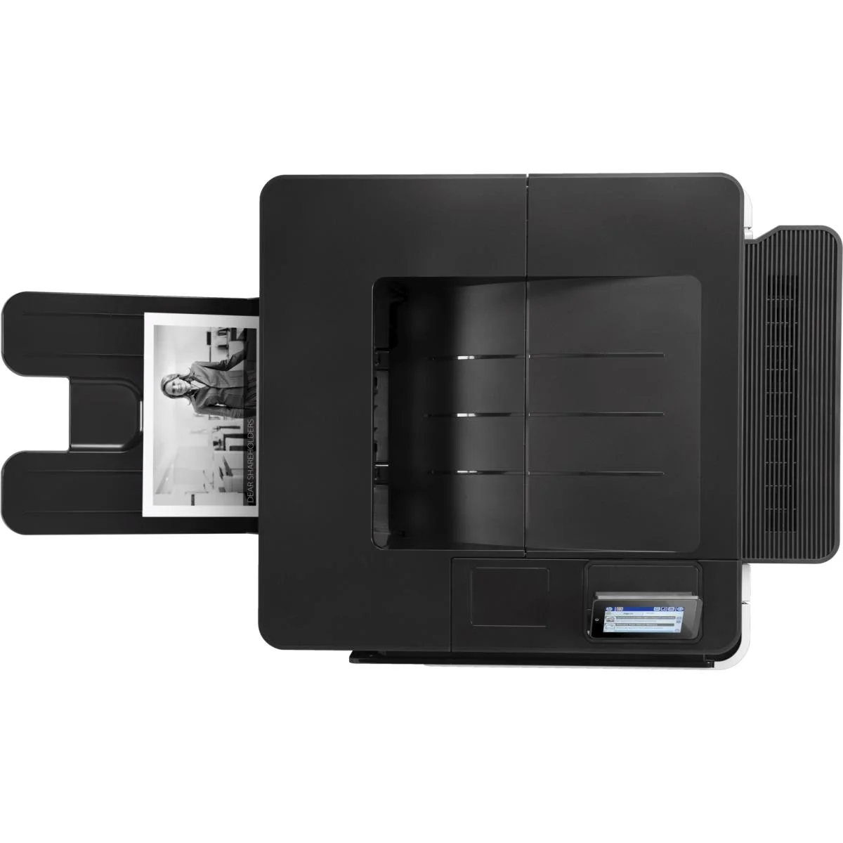 طابعة ليزر أحادية اللون HP LaserJet Enterprise M806dn بسرعة 55 PPM وطباعة مزدوجة وشاشة لمس 4.3 إنش - Image 2