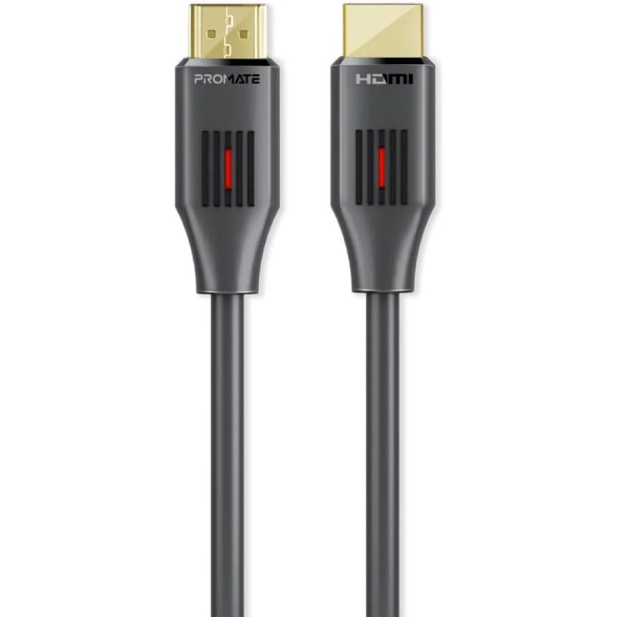 كيبل HDMI Promate ProLink4K60-150 HDMI 2.0 إلى HDMI نحيف 1.5 متر، 4K@60Hz، 3D، 9Gbps