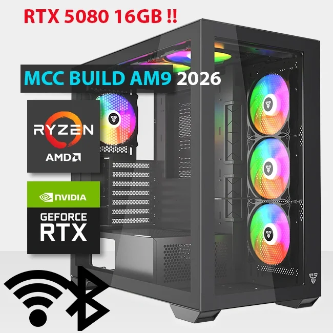 تجميعة ألعاب AMD Ryzen 9 9950X3D مع GeForce RTX 5080 16G - Thumbnail 2