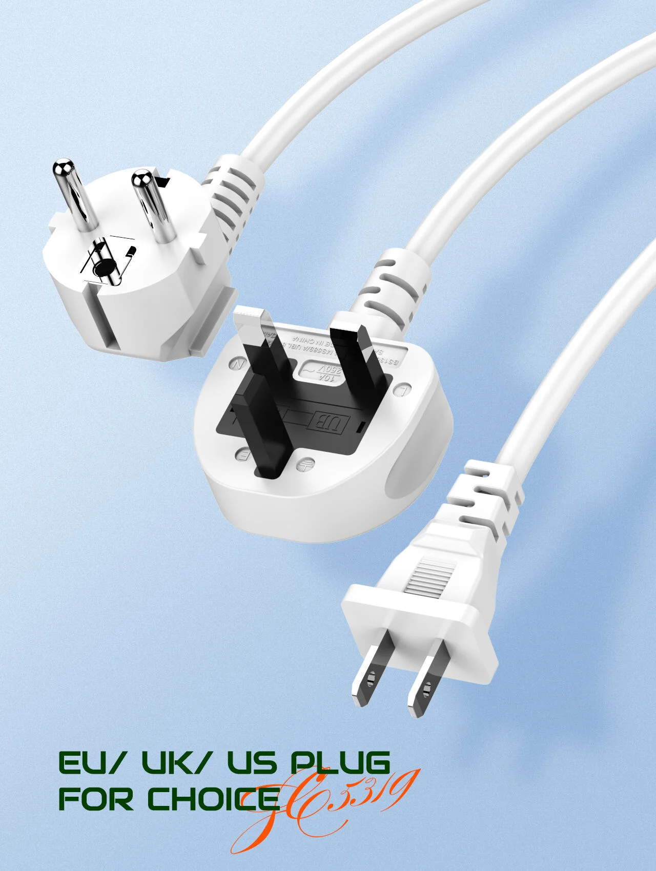 مشترك كهرباء LDNIO SC5319 مع 5 منافذ AC و3 منافذ USB وكابل 2 متر - Thumbnail 14