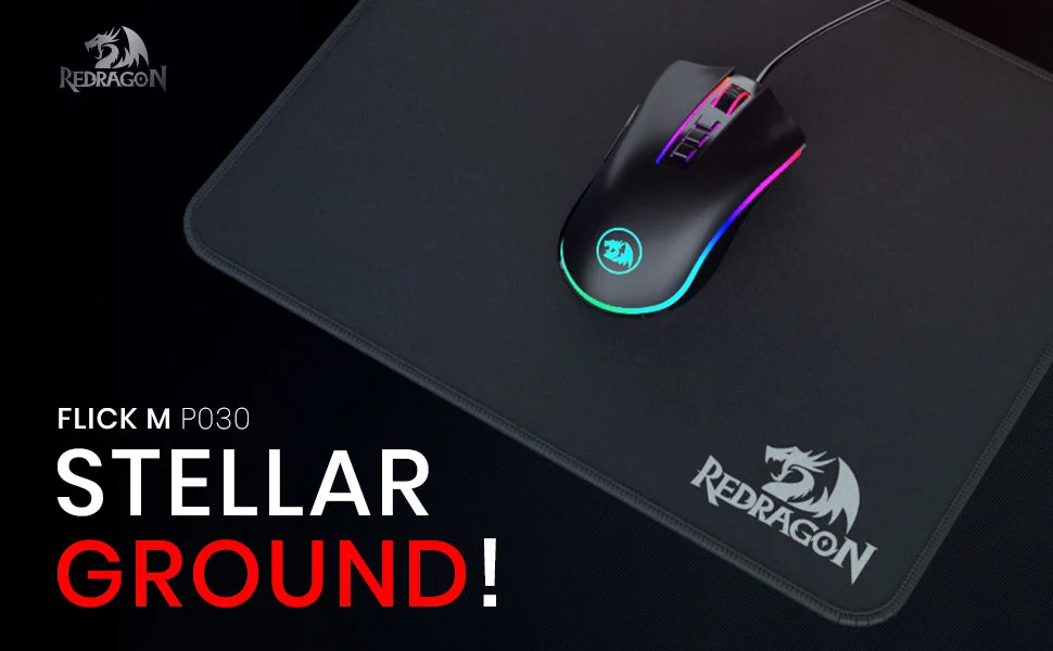 Redragon P031 Flick M Gaming Mouse Pad Large 400 x 450mm - Image 5