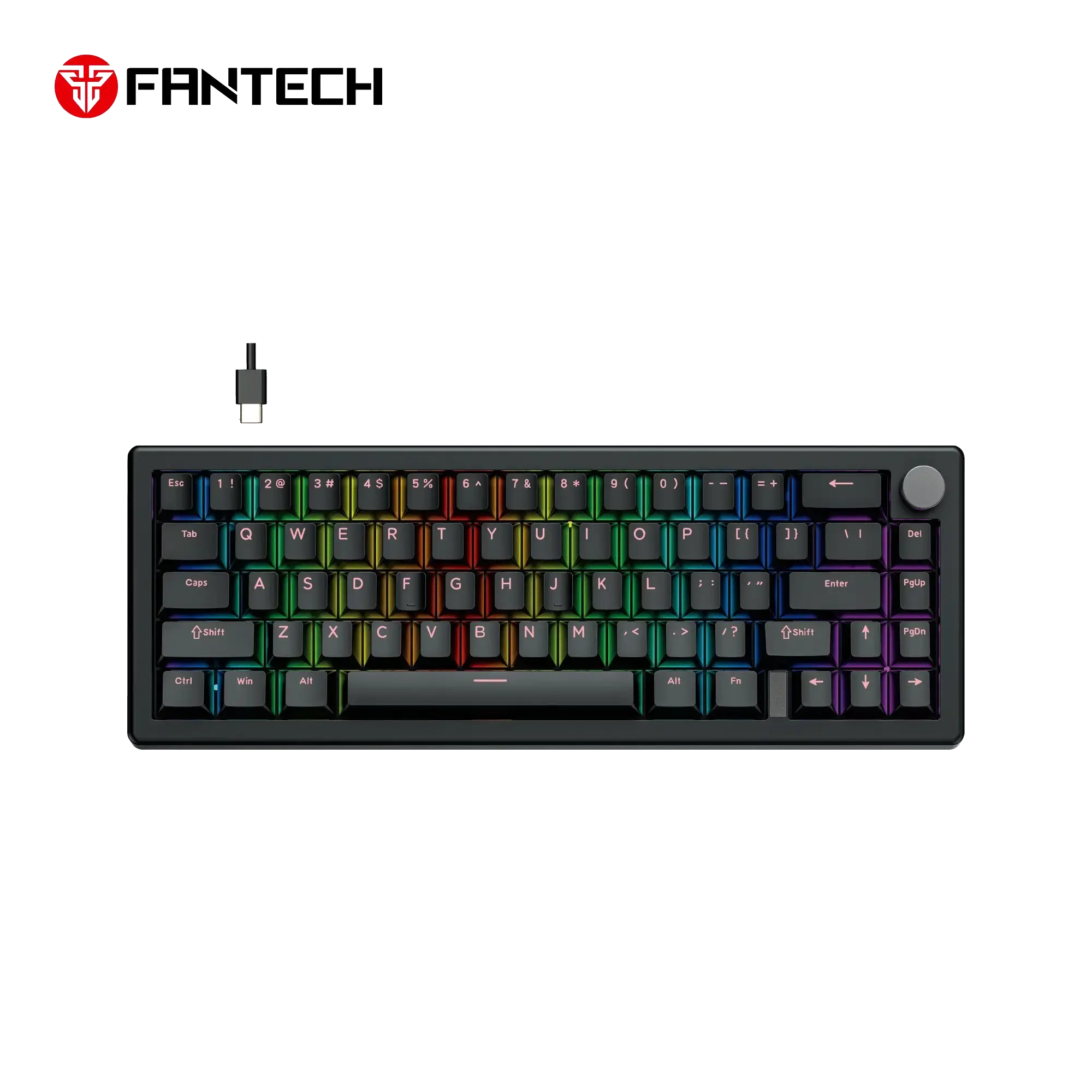 Fantech MK614 ATOM X66 Silicon Gasket Mechanical Gaming Keyboard