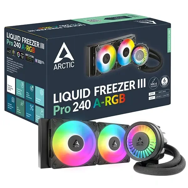 ARCTIC Freezer III Pro 240 A-RGB All-in-One CPU Liquid Cooler