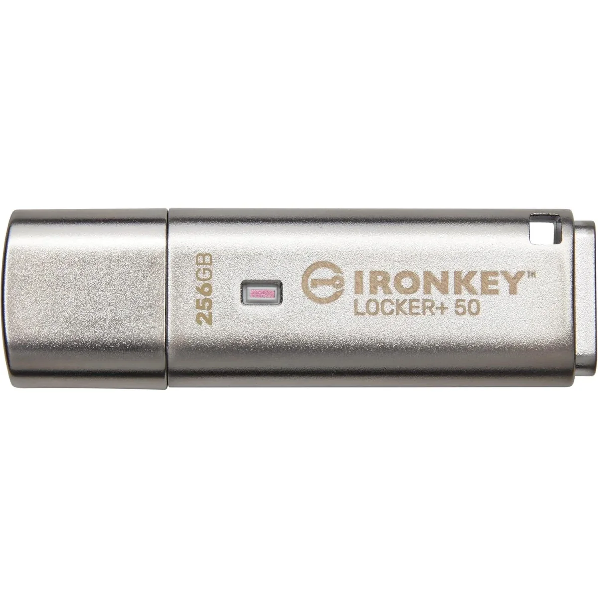 Kingston IronKey Locker+ 50 256GB Encrypted USB Flash Drive USB 3.2 - Thumbnail 3
