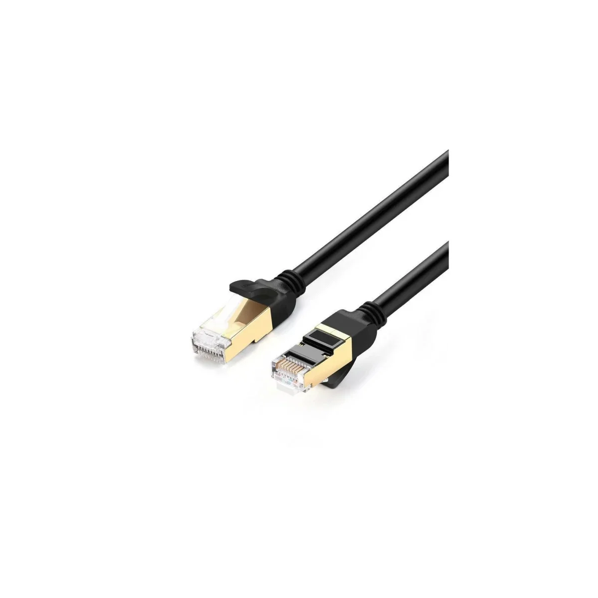 كيبل إيثرنت Ugreen CAT7 F/FTP نحاس نقي 5 متر أسود