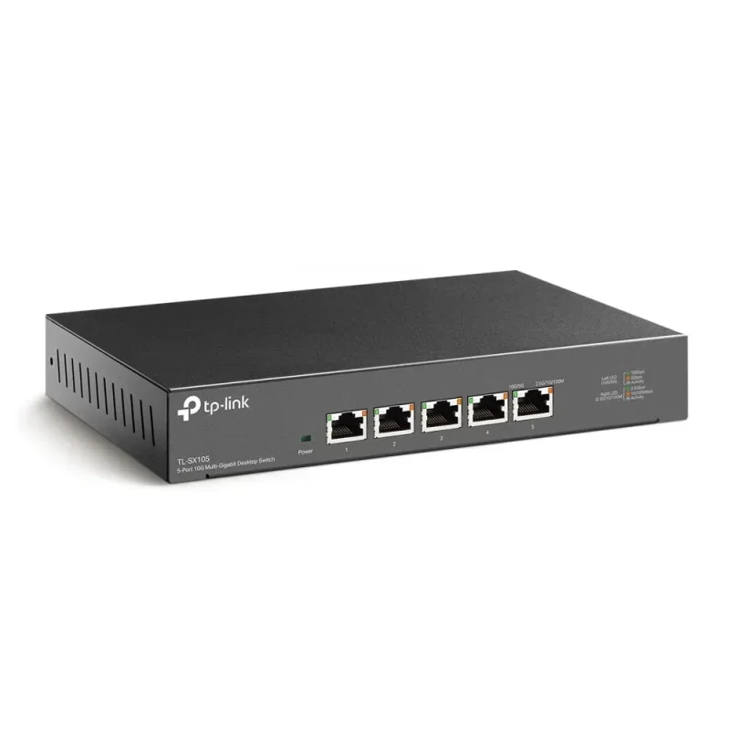 TP-LINK TL-SX105 5-Port 10G Desktop Switch - Thumbnail 5