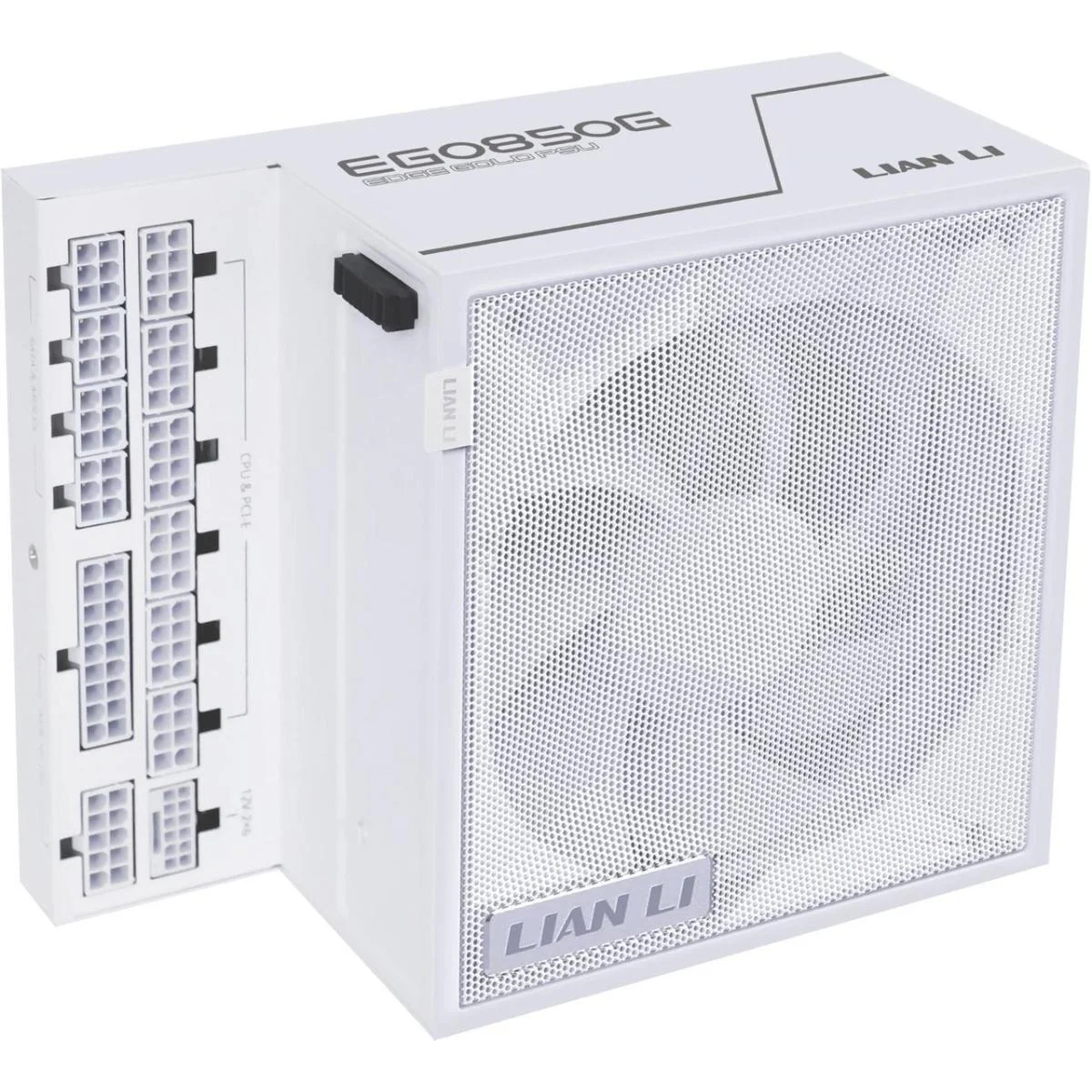 LIAN LI Edge EG0850G 850W 80 PLUS Gold Fully Modular ATX 3.1 Power Supply - White