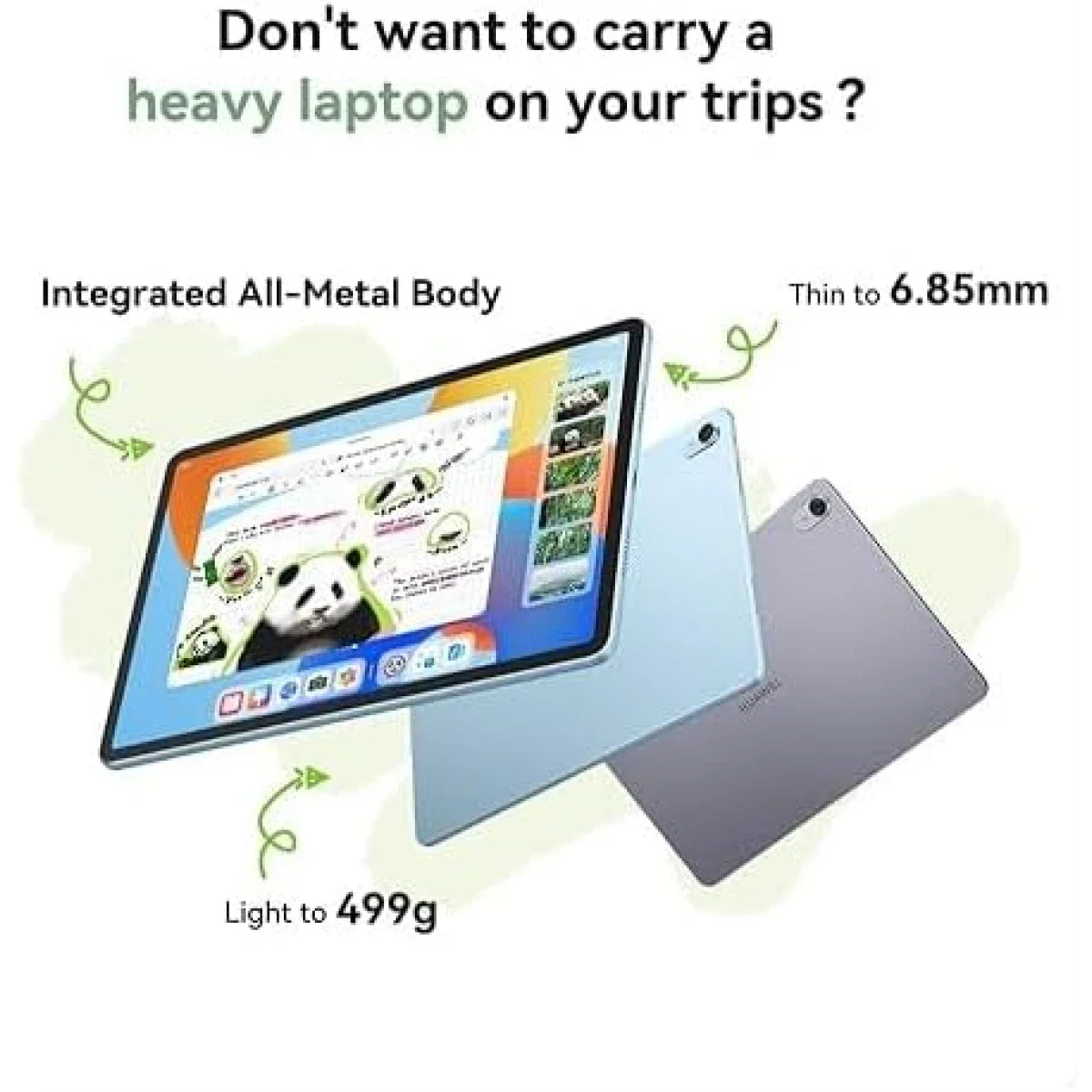 تابلت HUAWEI MatePad 11.5 (2025) واي فاي، 8GB رام، 256GB، شاشة IPS PaperMatte مقاس 11.5 إنش بدقة 2.4K وتردد 120Hz، بنفسجي - Thumbnail 10