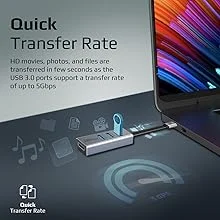 محول Promate MediaHub-C3 من USB-C إلى HDMI من الألومنيوم مع 3 منافذ USB 3.0، 4K 30Hz - Image 11