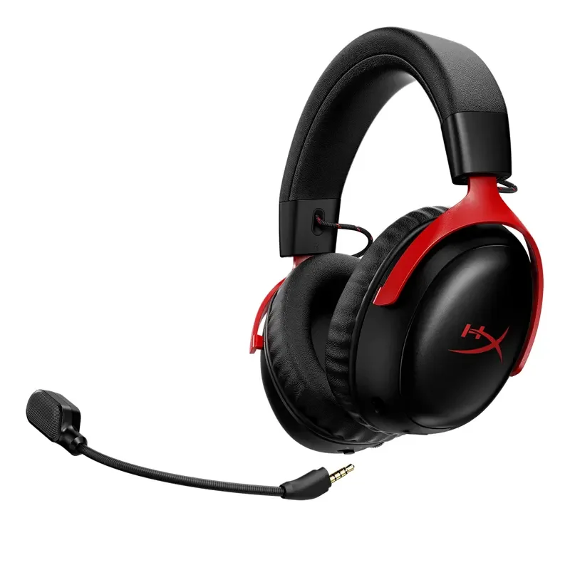 Hyper X Cloud III S Wireless Gaming Headset, Red (A59Z0AA) - Thumbnail 2