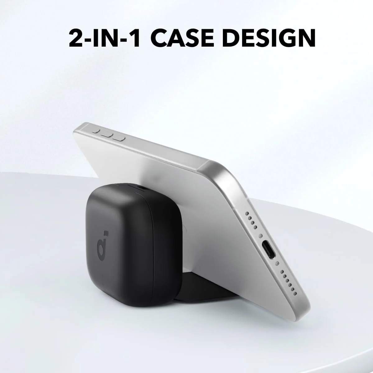 سماعات Anker R50i NC لاسلكية بالكامل، درايفرات 10 مم، Bluetooth 5.3، تشغيل 45 ساعة، وردي - Thumbnail 4