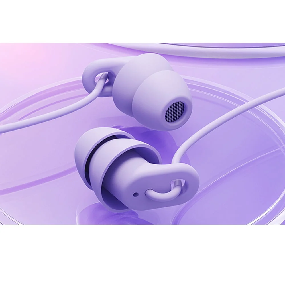 Remax RM-518i Lightning Wired Sleep Earphones for iPhone - Black - Thumbnail 6