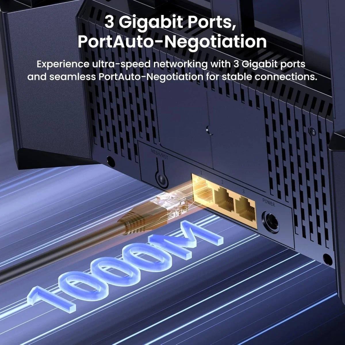 Tenda TE3L BE3600 Dual-Band Wi-Fi 7 Gigabit Router - Thumbnail 5