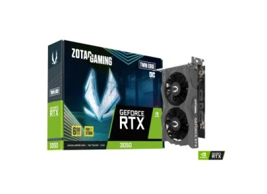 ZOTAC RTX 3050 Twin Edge 6GB DDR6 Graphics Card