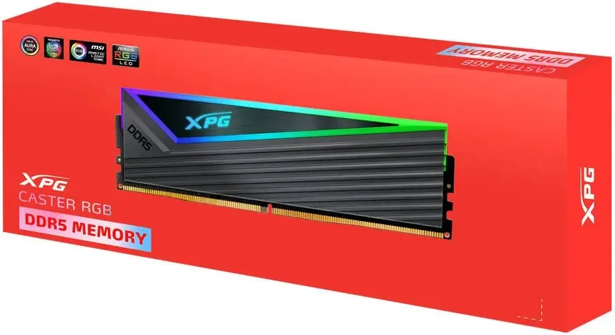 رام ADATA XPG CASTER بسعة 16GB DDR5 وتردد 6400MHz مع RGB - Thumbnail 3