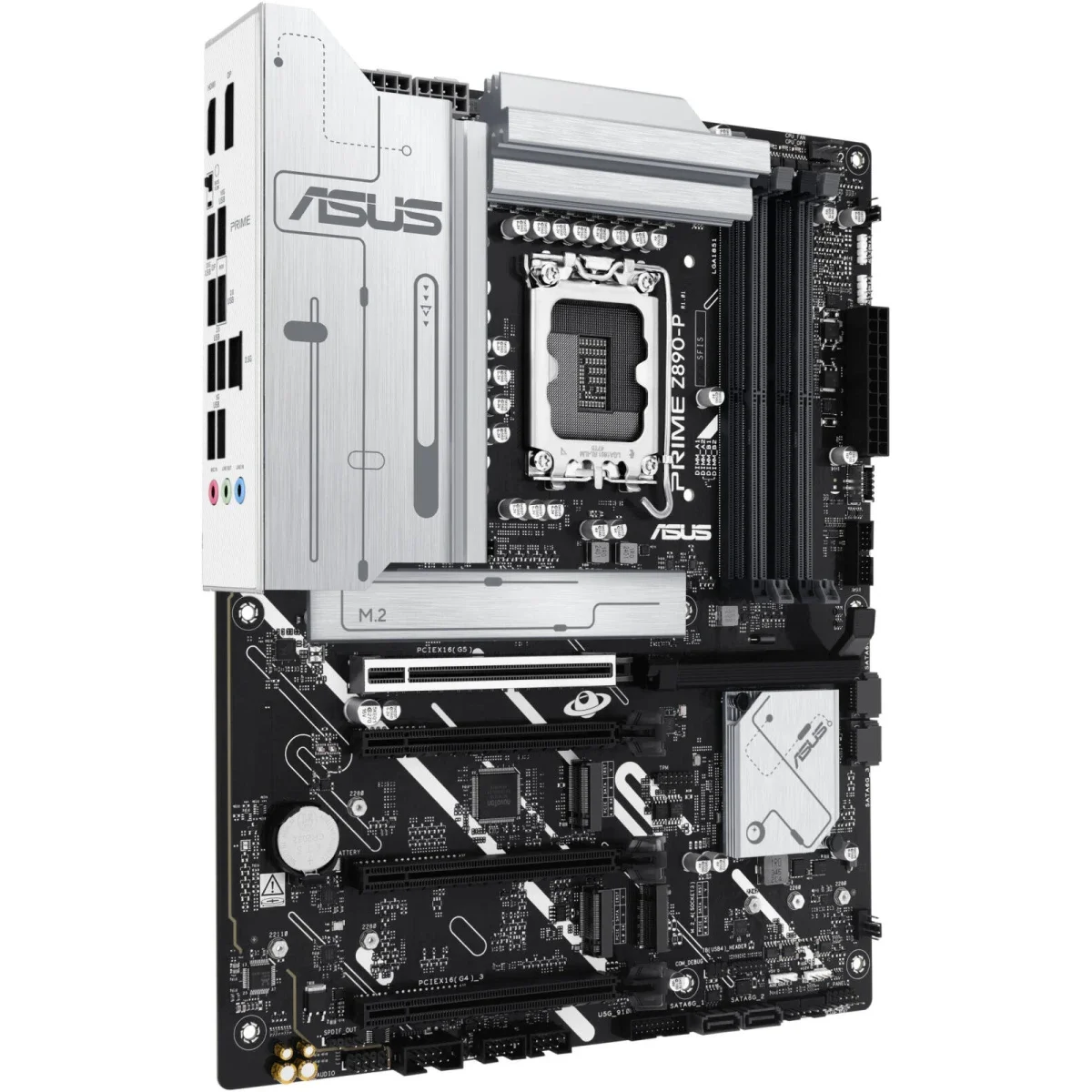 لوحة أم Asus PRIME Z890-P بحجم ATX وDDR5 ومقبس LGA 1851 وPCIe 5.0 و4x M.2 - Thumbnail 5
