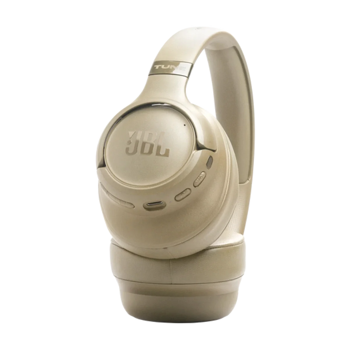 JBL Tune 780NC Wireless Over-Ear Headphones with ANC and Pure Bass - Beige - Thumbnail 5