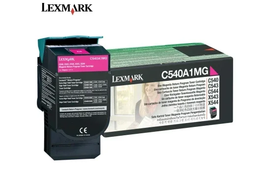 Lexmark C540 Original Magenta Toner Cartridge - Thumbnail 2