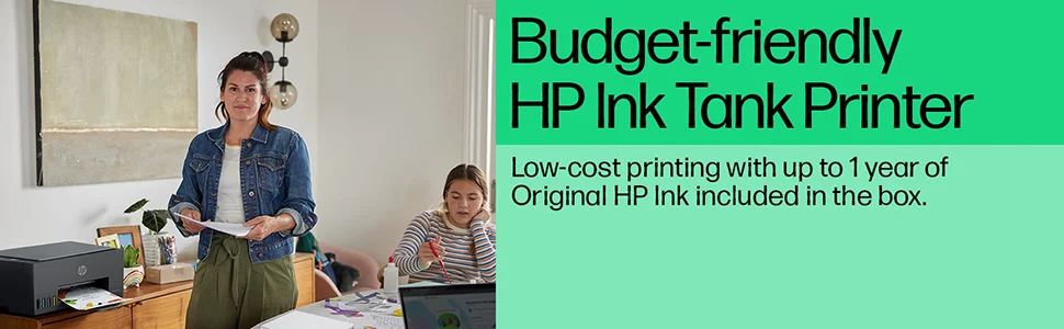 طابعة HP Smart Tank 581 الكل في واحد لاسلكية بخزان حبر ملونة - Thumbnail 8