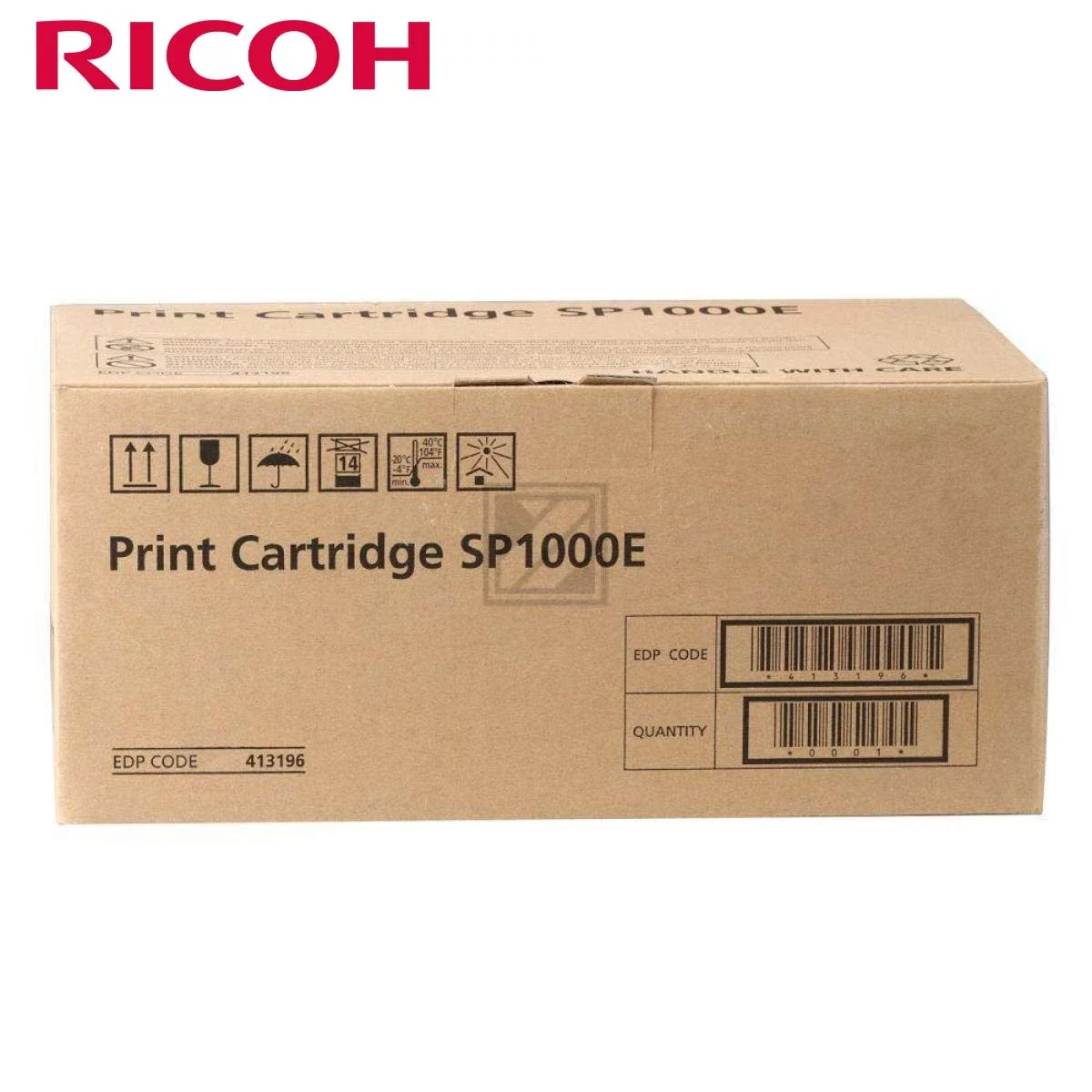 خرطوشة تونر ليزر Ricoh 413196 أصلية باللون الأسود