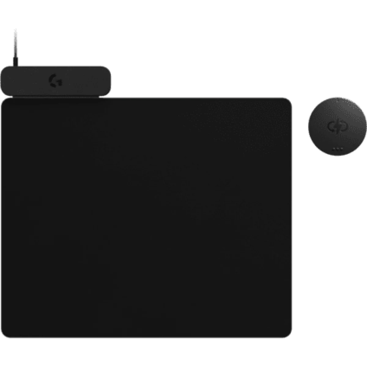 Logitech G POWERPLAY 2 Wireless Mouse Charging System with Cloth Gaming Pad, 344 × 340mm, Black - Image 2