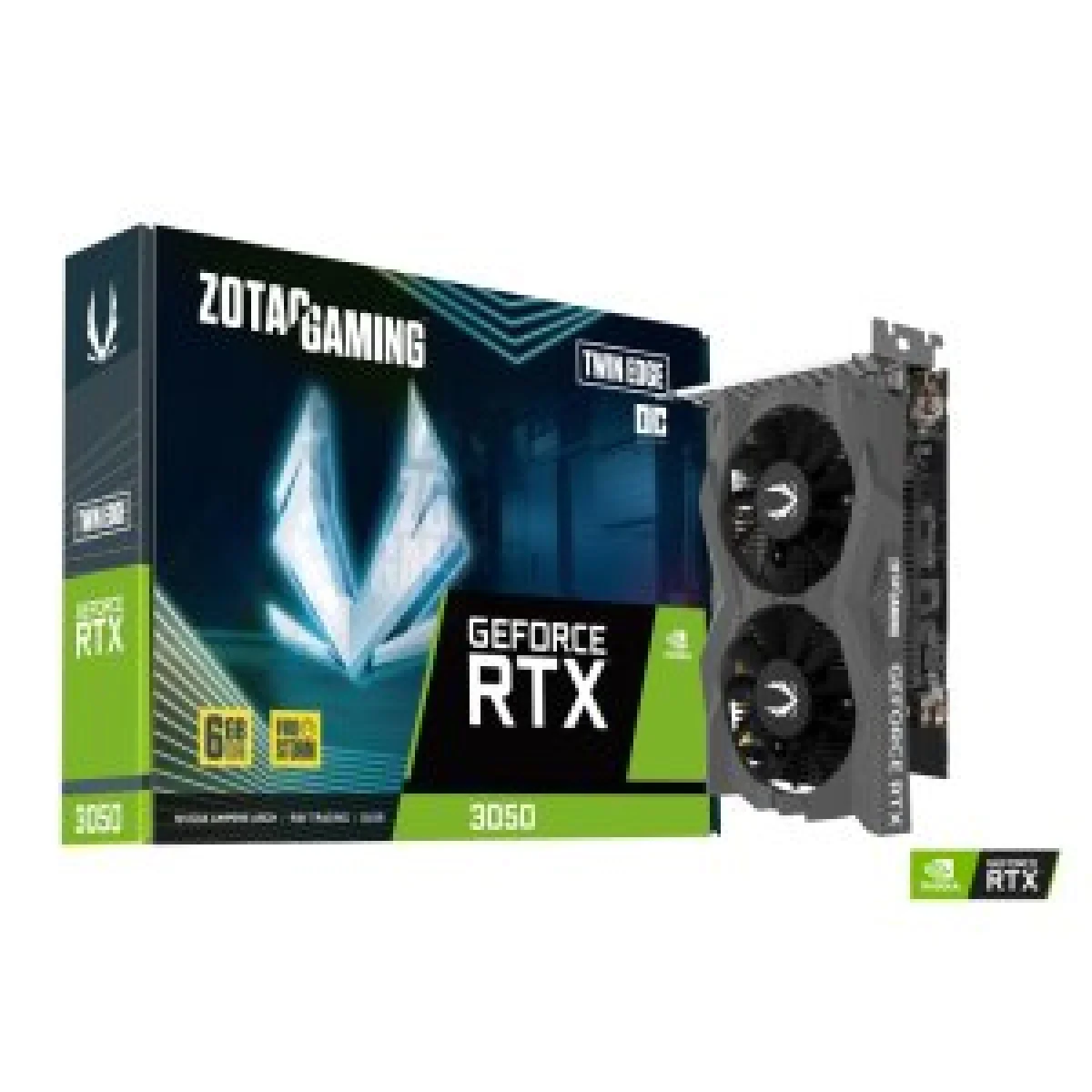 ZOTAC RTX 3050 Twin Edge 6GB DDR6 Graphics Card - Image 2