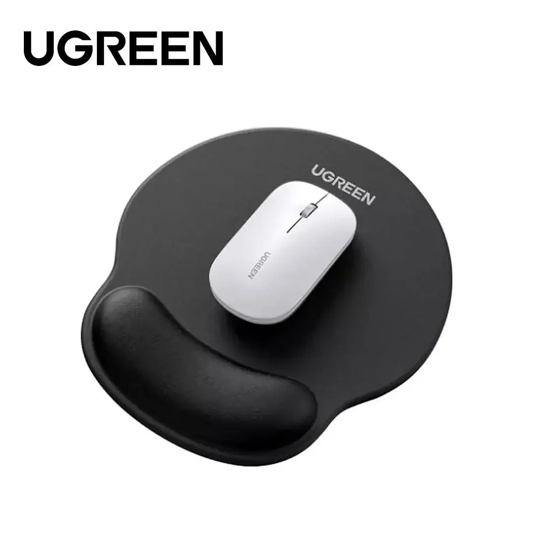 Ugreen 25245 Ergonomic Mouse Pad with Wrist Rest Memory Foam Non-Slip Black