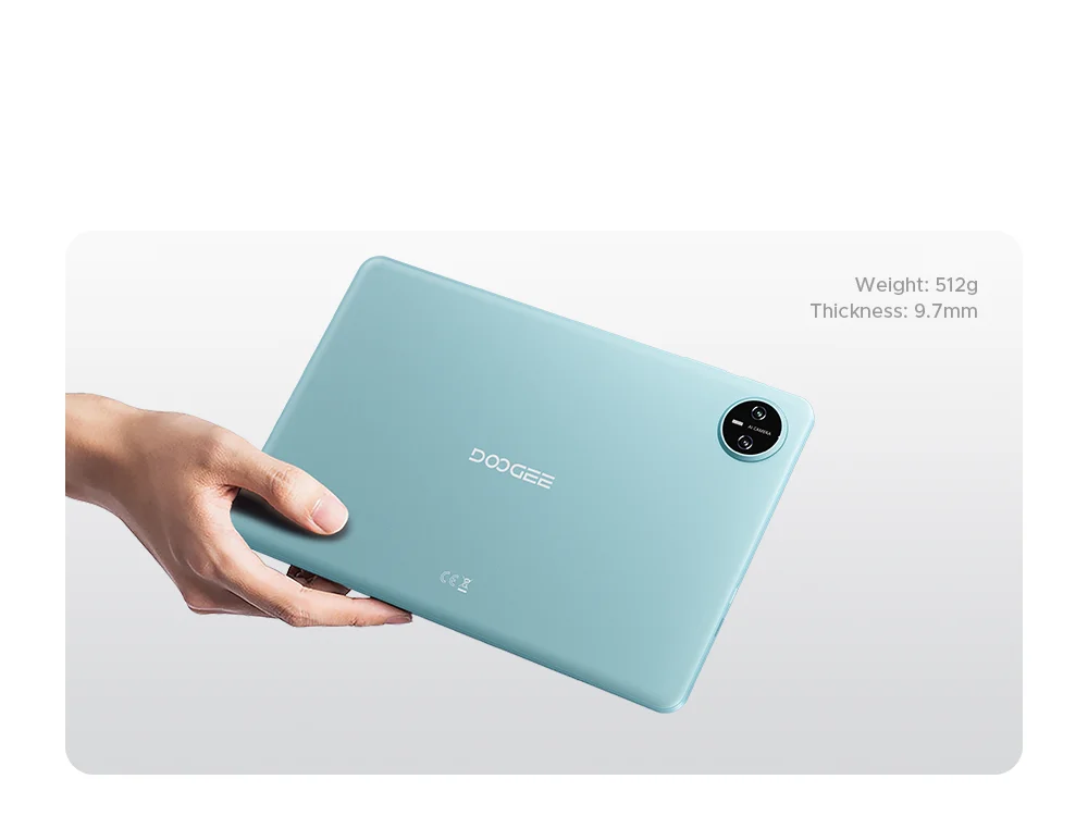 جهاز لوحي DOOGEE Tab A9 Pro VIB Edition 2025 بشاشة 10.1 إنش وواي فاي، 128GB، ذاكرة 4GB + 16GB مشتركة، باقة باللون الأسود - Image 14