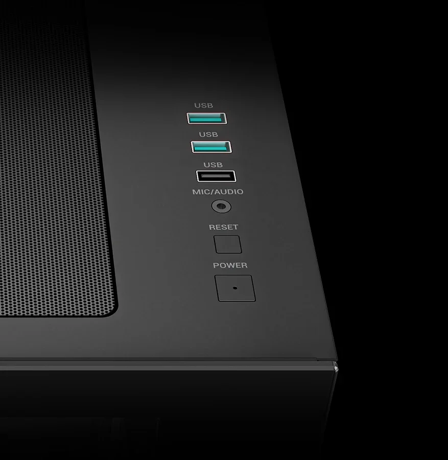 هيكل كمبيوتر DeepCool CG530 4F ميد تاور ATX بانورامي أسود بزجاج مقوى و4 مراوح ARGB - Thumbnail 30