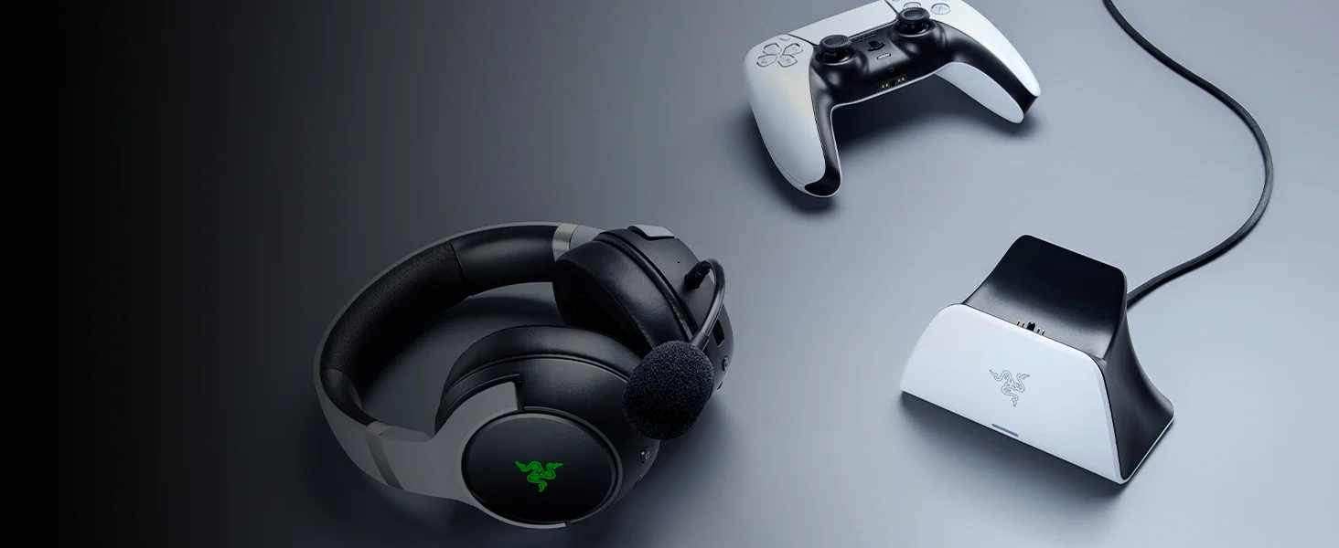سماعة ألعاب Razer Kaira Pro HyperSpeed لاسلكية لمنصة PlayStation - Thumbnail 18