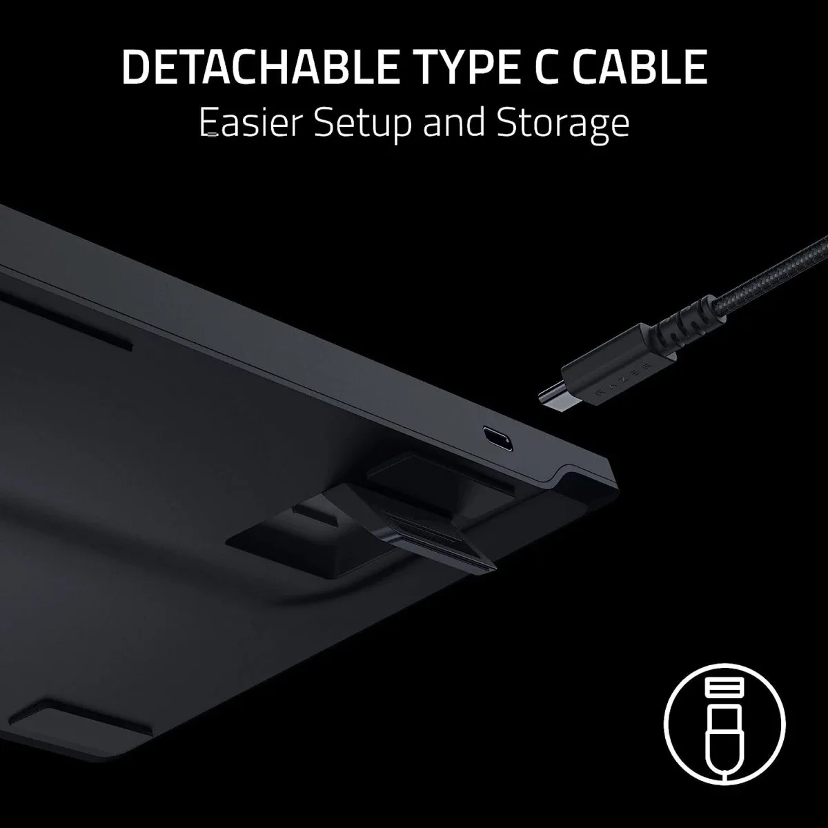 Razer DeathStalker V2 Low-Profile Optical Gaming Keyboard - Linear Red Switches - Thumbnail 7