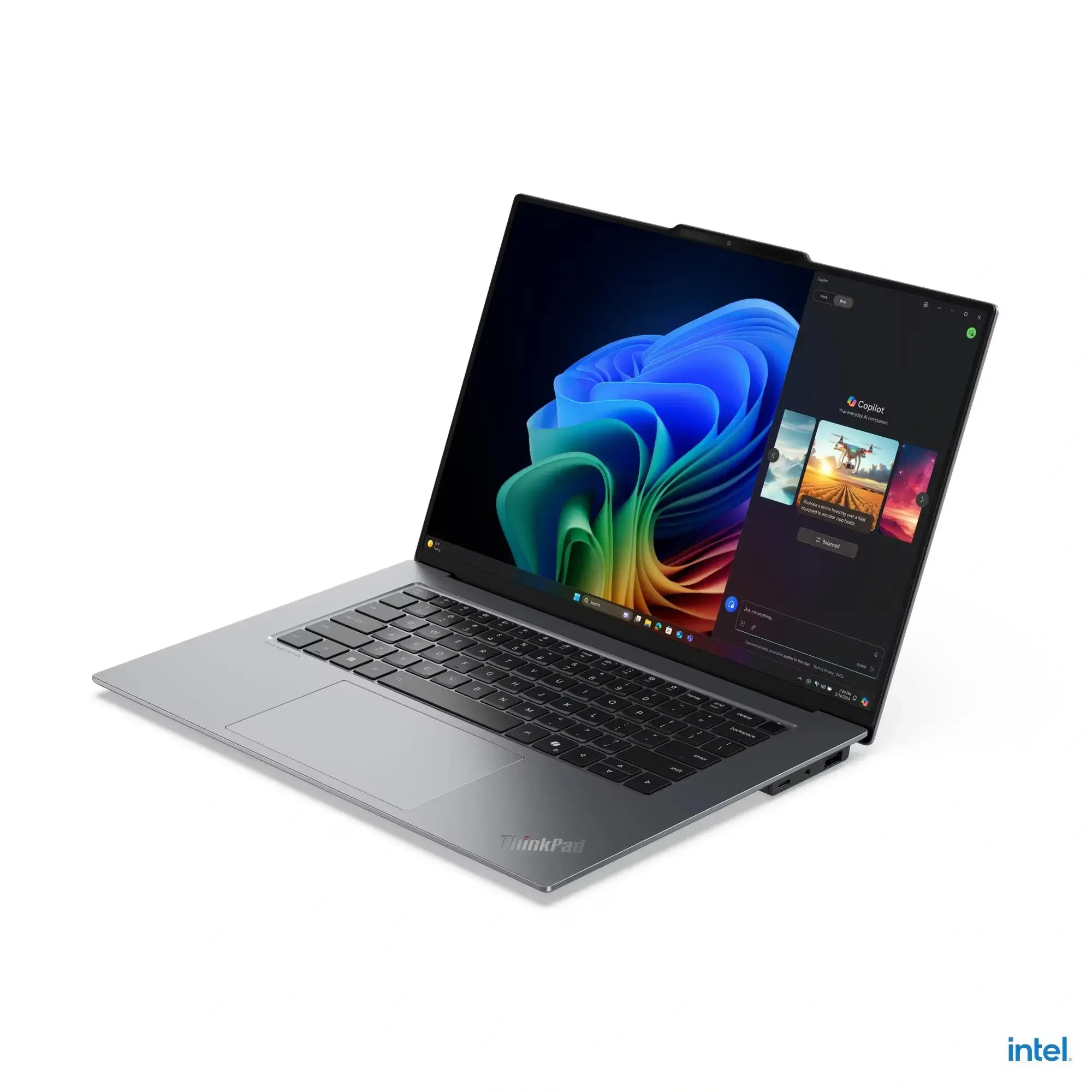 لابتوب أعمال Lenovo ThinkPad X9-15 Gen 1 Aura Edition بمعالج Intel Core Ultra 7 258V وشاشة 15.3 إنش 2.8K OLED تدعم اللمس - Image 4