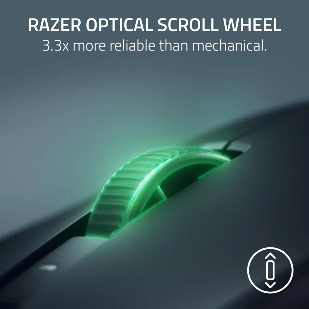 Razer Viper V4 Pro Wireless Gaming Mouse, 50g, 50K DPI, 8K Polling, Gen-4 Optical Switches, Optical Scroll Wheel, USB-C Charging, PC & Mac – Black - Image 3
