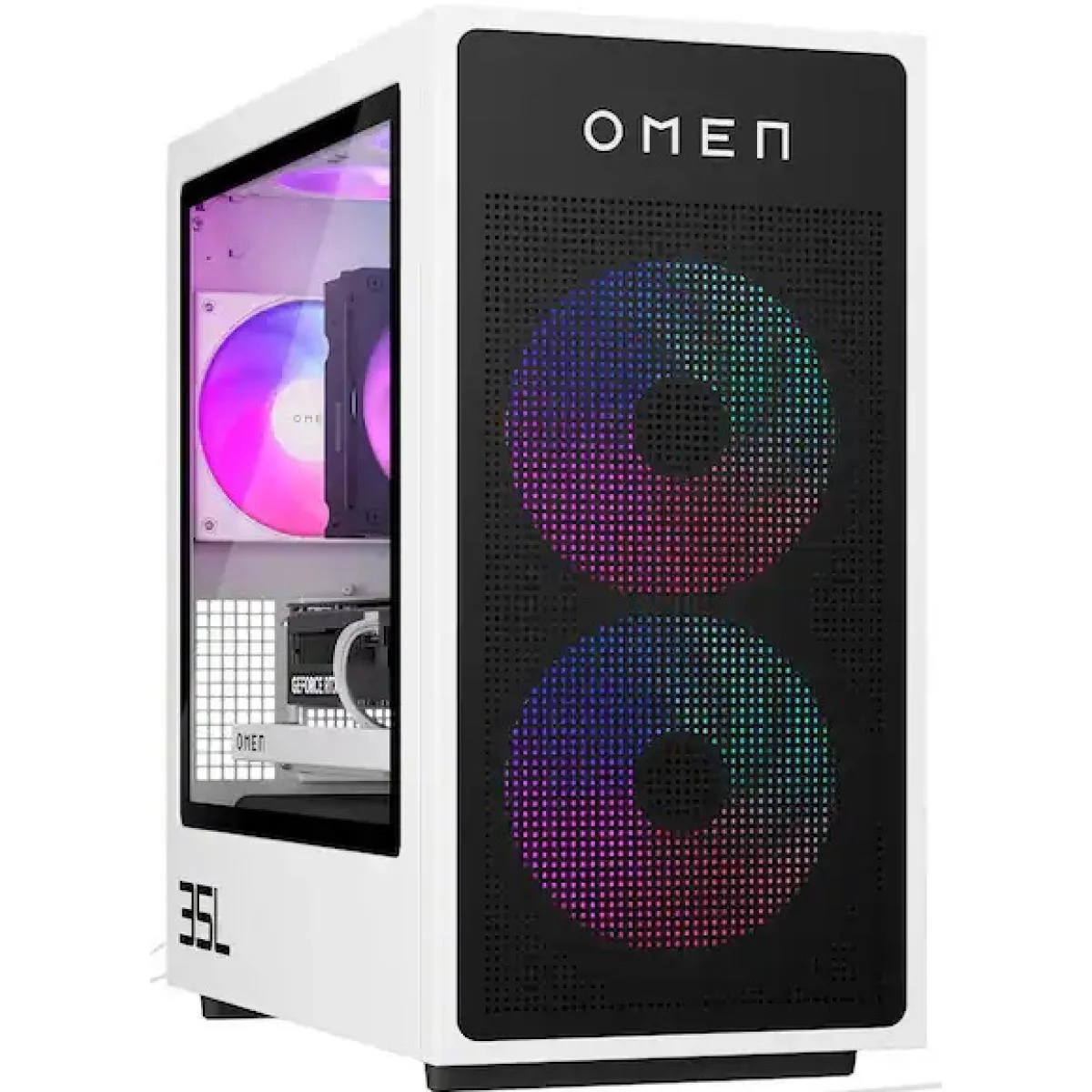 HP OMEN 35L GT16-0344 Gaming Desktop PC Ryzen 7 8700F RTX 5060 Ti 16GB 16GB RAM 1TB SSD